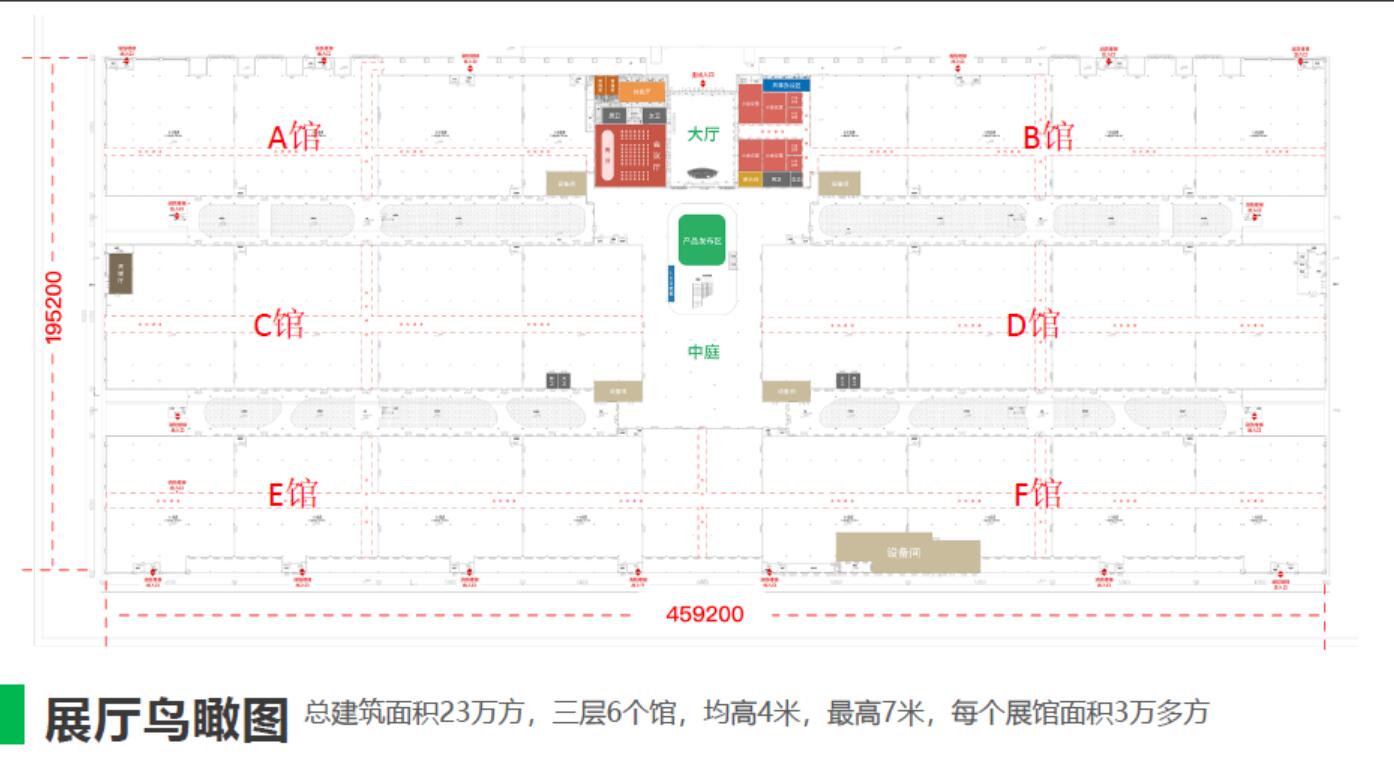杭州萬(wàn)郡綠建智慧展示中心場(chǎng)館圖